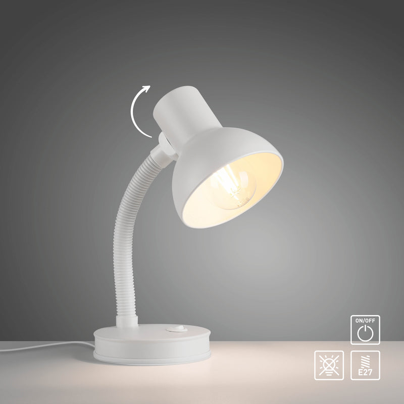 Veioza Paul Neuhaus FLEXI 1xE27 Alb