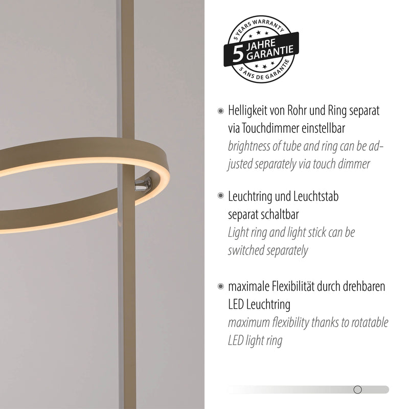 Lampadar Paul Neuhaus RITUS 2xLED Nisipiu