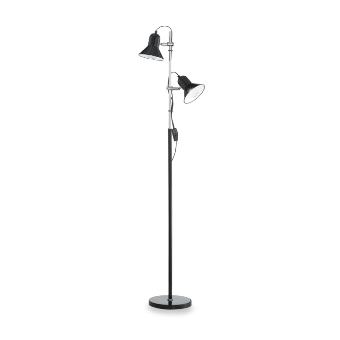 Lampadar POLLY Ideal Lux, E27 max 2 x 60W, Negru