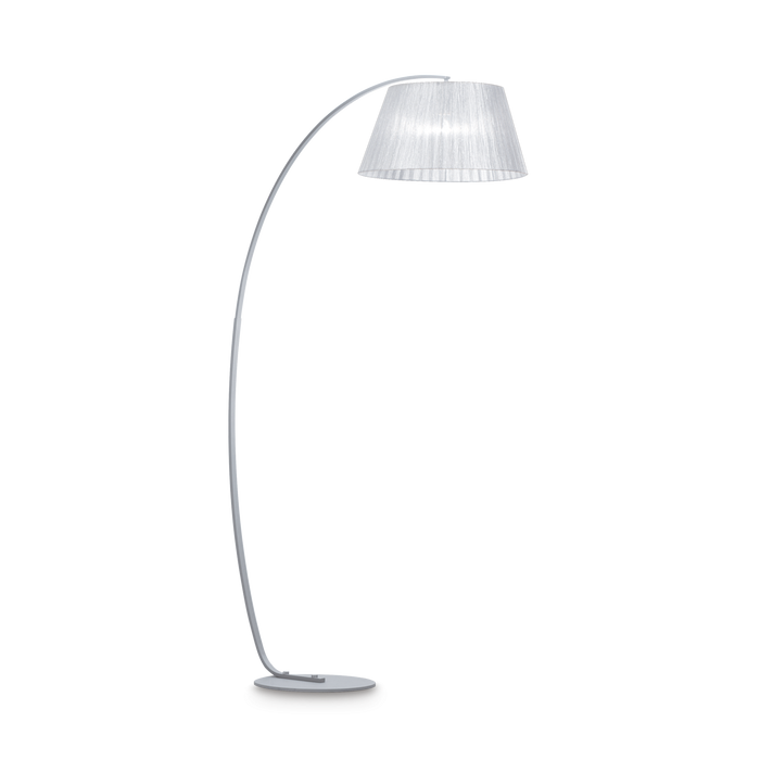 Lampadar PAGODA Ideal Lux, E27 max 1 x 60W, Argintiu