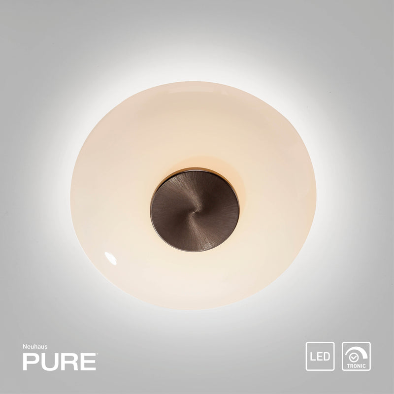 Aplica Paul Neuhaus PURE VITRUM LED Maro Metalic