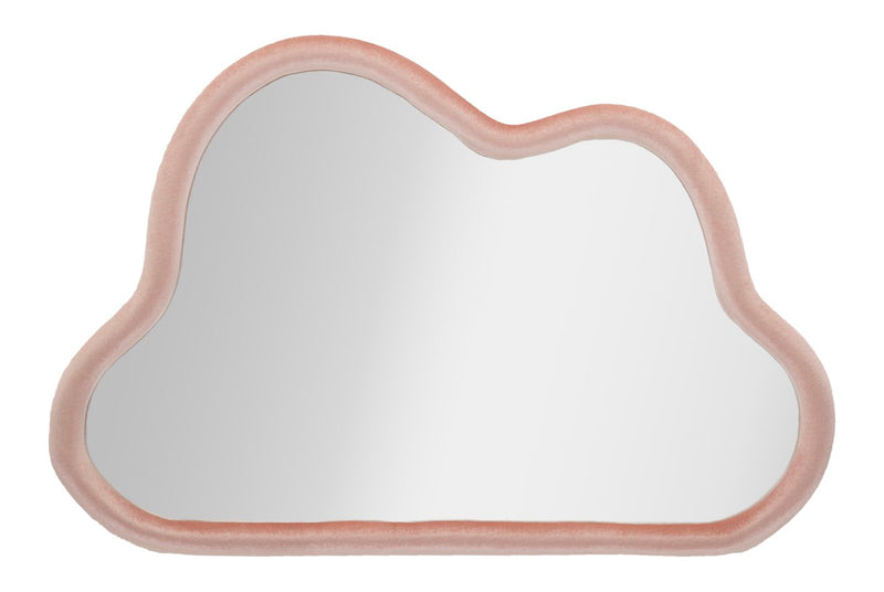Oglindă Mauro Ferretti Cloud, Roz, 90x60 cm