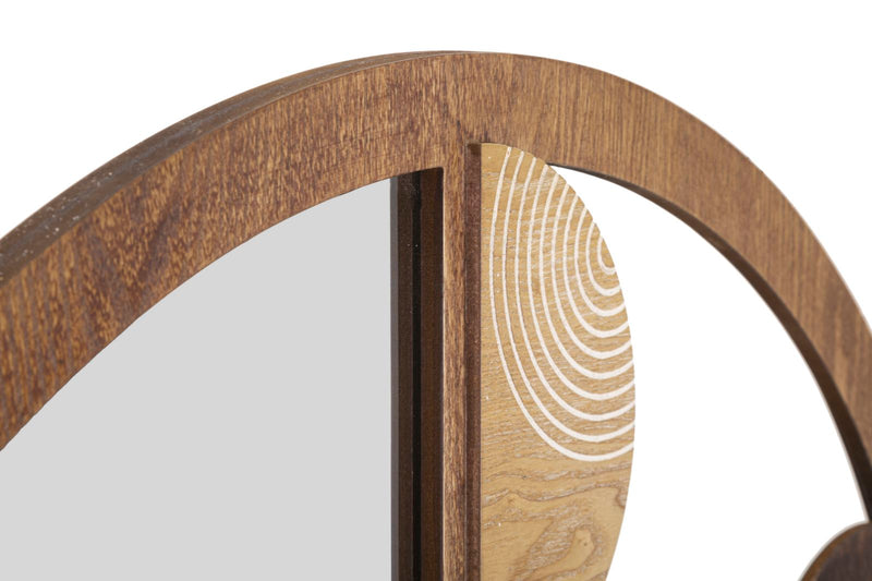 Oglindă Mauro Ferretti Block, Ø80 cm