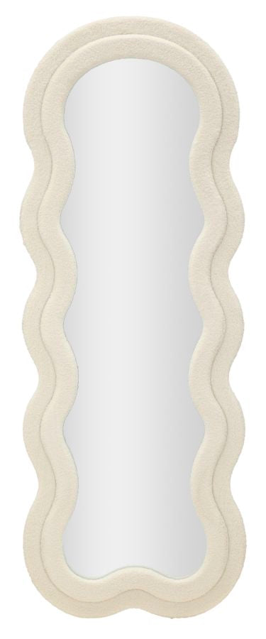 Oglindă Mauro Ferretti Teddy, Crem, 40x160 cm
