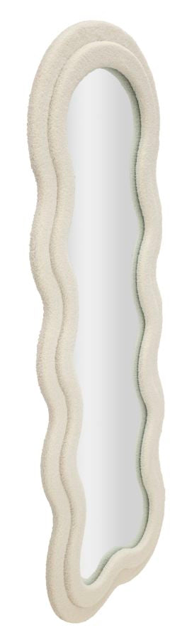 Oglindă Mauro Ferretti Teddy, Crem, 40x160 cm