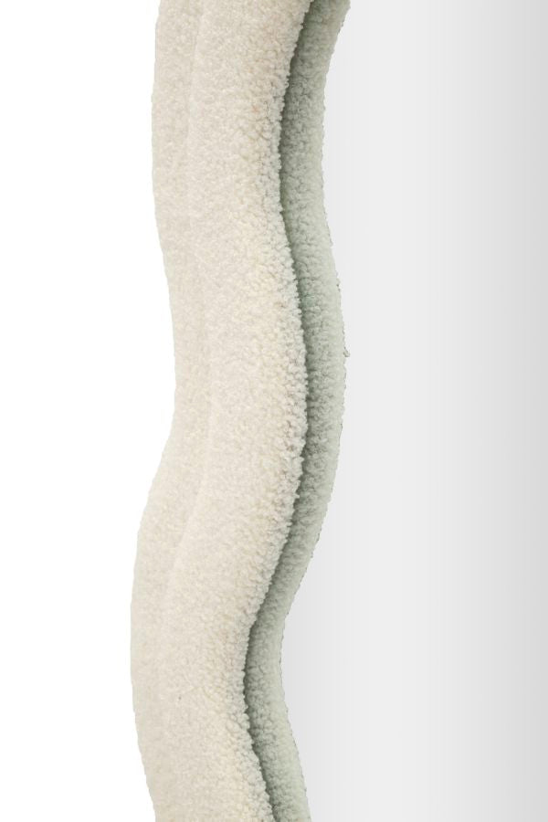 Oglindă Mauro Ferretti Teddy, Crem, 40x160 cm