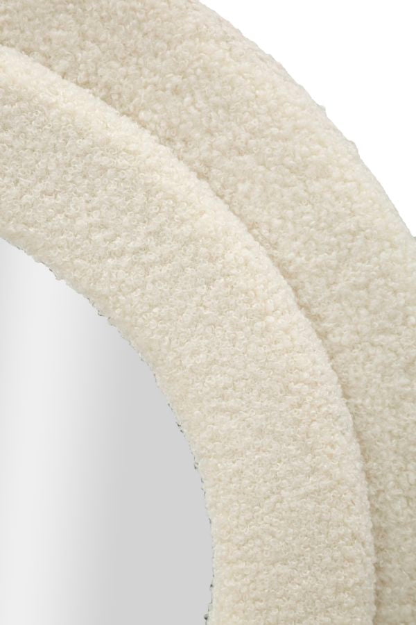 Oglindă Mauro Ferretti Teddy, Crem, 40x160 cm