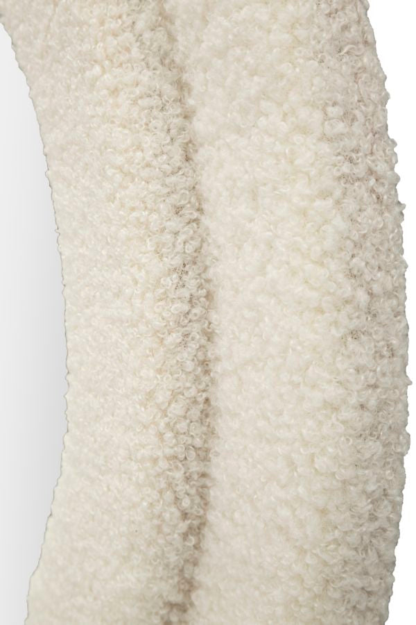 Oglindă Mauro Ferretti Teddy, Crem, 40x160 cm