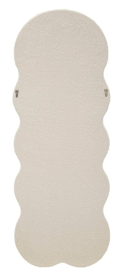 Oglindă Mauro Ferretti Teddy, Crem, 40x160 cm