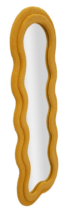 Oglindă Mauro Ferretti Teddy, Muștar, 40x160 cm