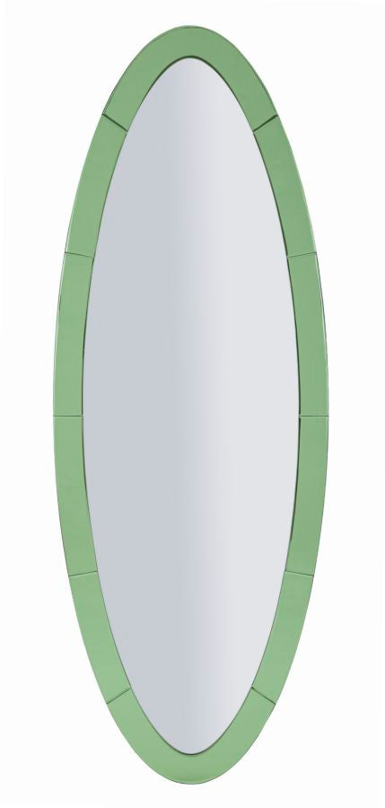 Oglindă Mauro Ferretti Oslo, Verde, 55x150 cm