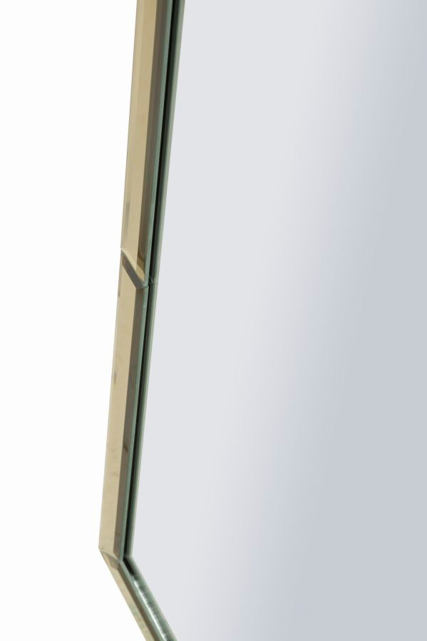 Oglindă Mauro Ferretti Baku, Auriu, 55x150 cm