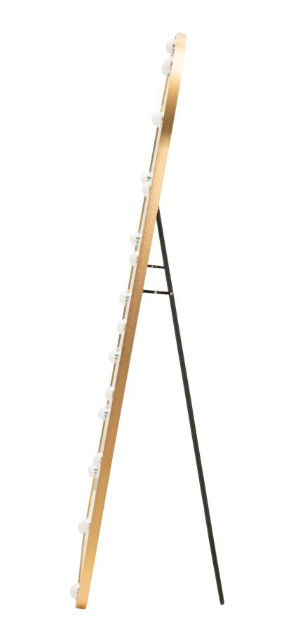 Oglindă Mauro Ferretti LED, Auriu, 70x170 cm
