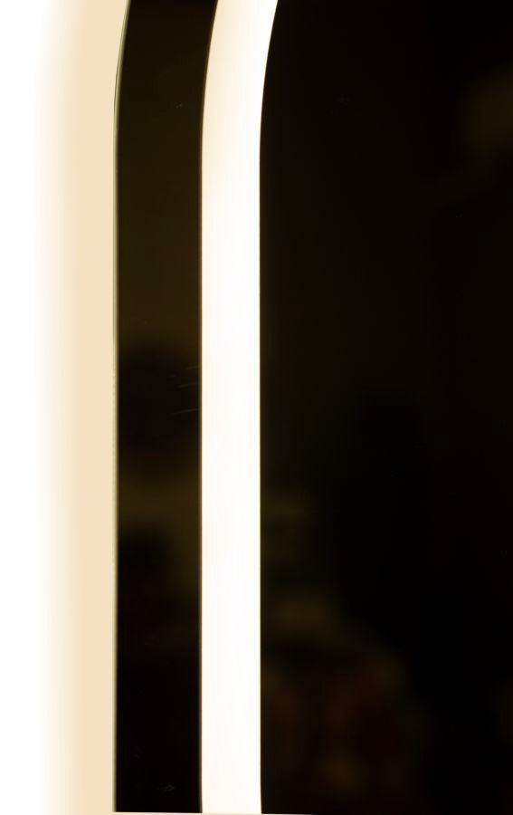 Oglindă Mauro Ferretti LED Simplu, Argintiu, 60x80 cm, 000V