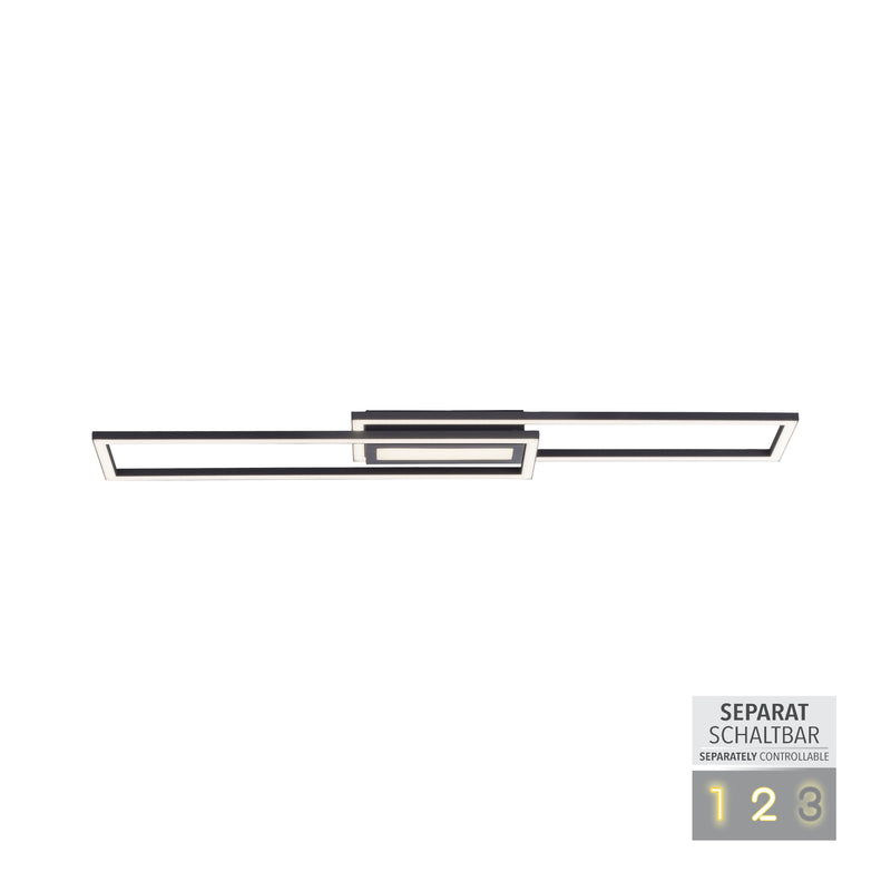 Plafoniera Zuma Line ASMIN LED Negru