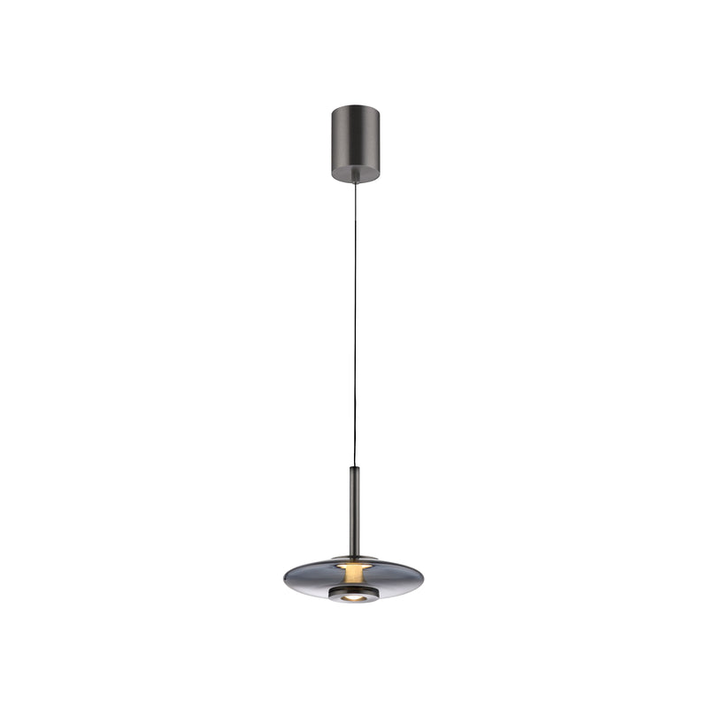Lustra Paul Neuhaus PURE VITRUM 2xLED Gri