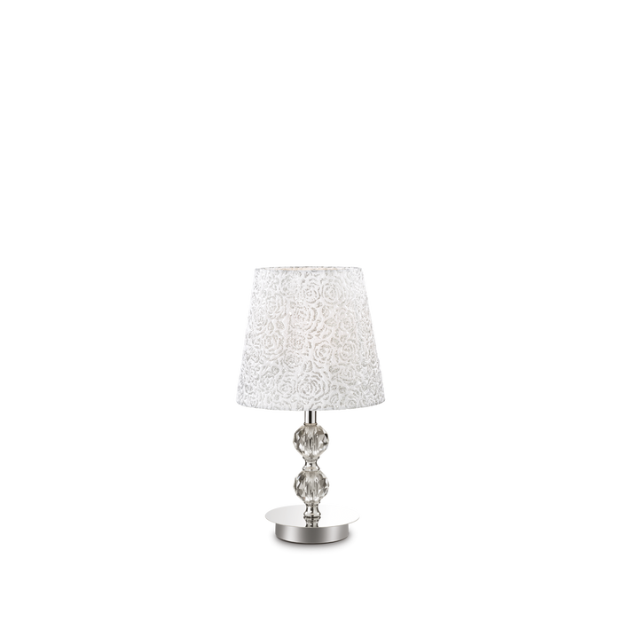 Veioza LE ROY Ideal Lux, E27 max 1 x 60W, Crom, D20, 73439