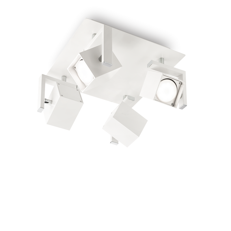 Plafoniera/Aplica MOUSE Ideal Lux, GU10 max 4 x 50W, D29, Alb