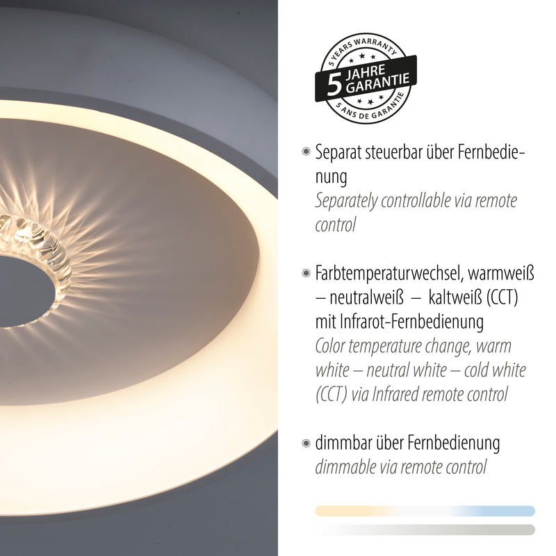 Plafoniera Paul Neuhaus VERTIGO LED Alb