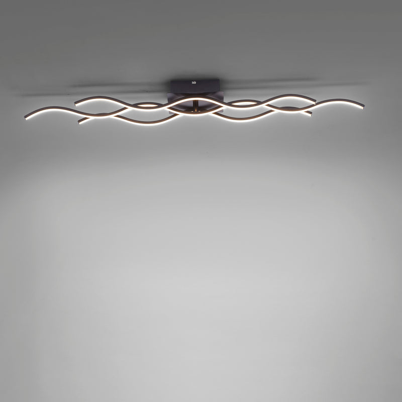 Plafoniera Paul Neuhaus WAVE LED Negru