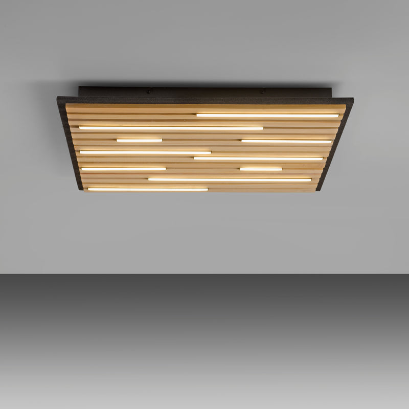 Plafoniera Paul Neuhaus Q-AKUSTIK LED Lemn