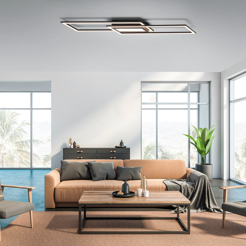 Plafoniera Zuma Line ASMIN LED Negru