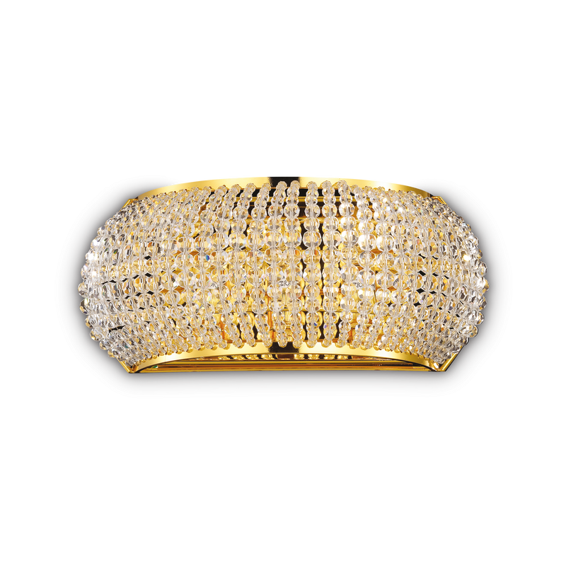 Aplica PASHA' Ideal Lux, G9 max 3 x 40W, Auriu