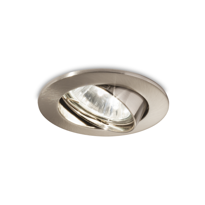 Spot Încastrat Ideal Lux Swing, Nichel, 1xGU10