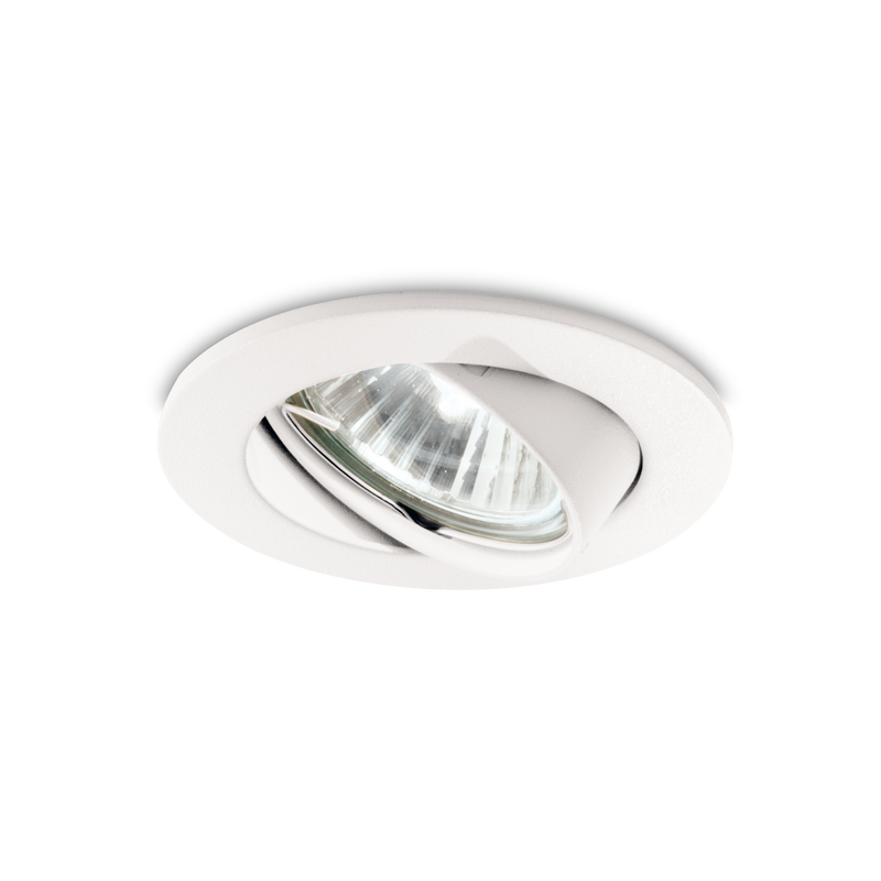 Spot Încastrat Ideal Lux Swing, Alb, 1xGU10