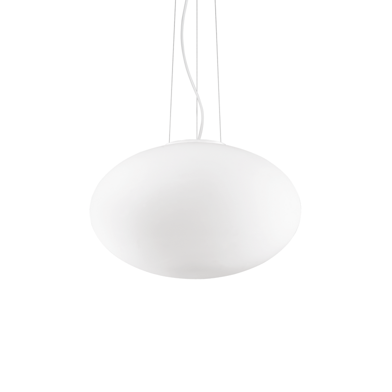 Lustra CANDY Ideal Lux, E27 max 1 x 42W, Alb, D40