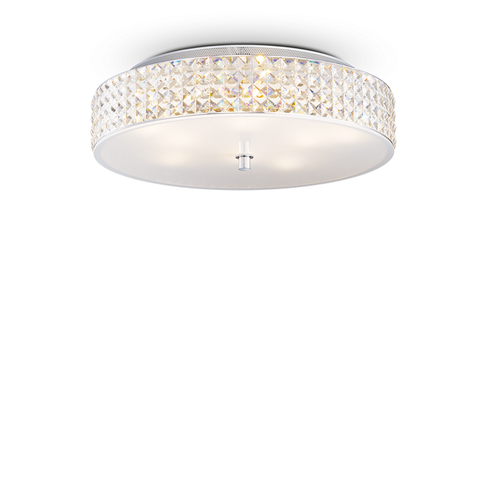 Plafoniera/Aplica ROMA Ideal Lux, G9 max 9 x 40W, D50, Crom