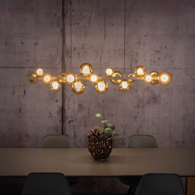 Lustra Paul Neuhaus PURE E-POPUP 18xLED Auriu