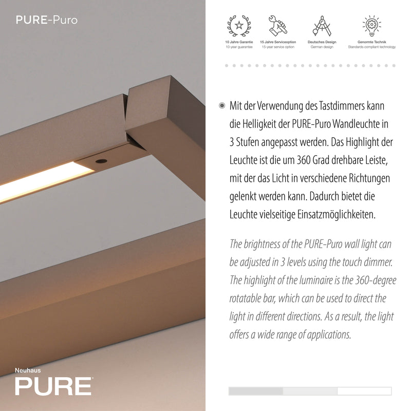 Aplica Paul Neuhaus PURE PURO LED Maro