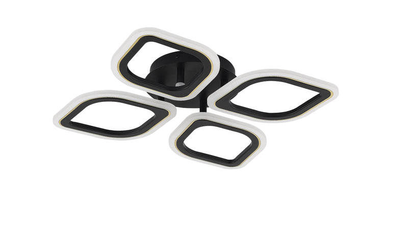 Plafoniera Zuma Line ILLUMIA 4xLED Negru