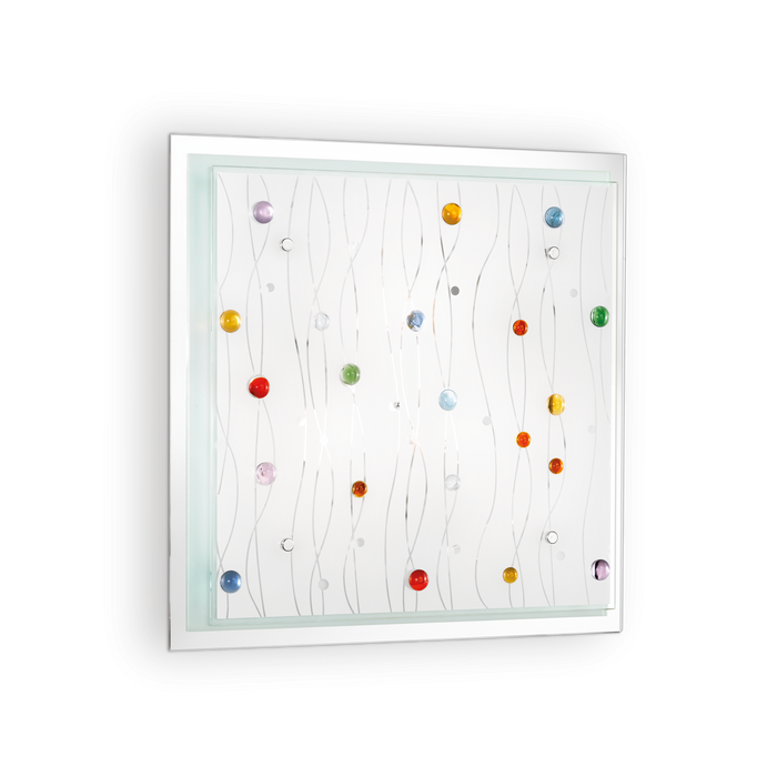 Plafoniera OCEAN Ideal Lux, E27 max 3 x 60W, Multicolor