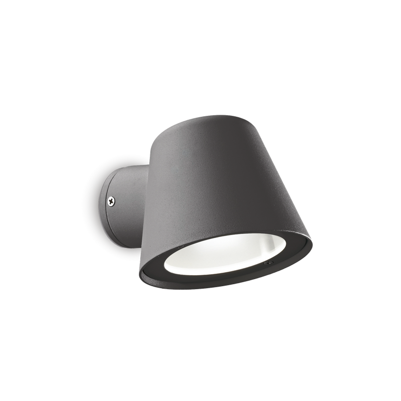 Aplica GAS Ideal Lux, GU10 max 1 x 28W, L 115 x H 95 x P 150 mm, Antracit