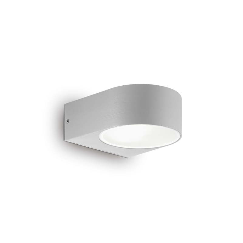 Aplica IKO Ideal Lux, E27 max 1 x 60W, L 170 x H 70 x P 192 mm, AP1, Gri