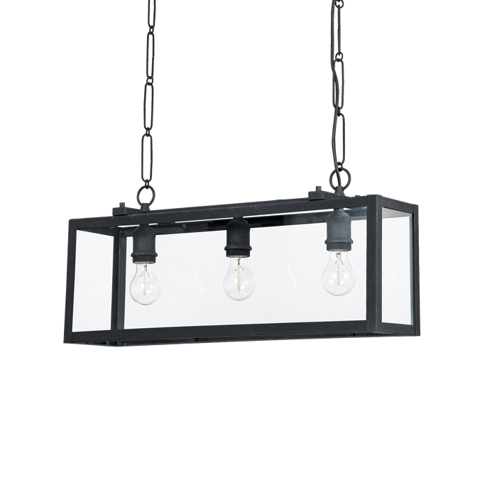 Lustra IGOR Ideal Lux, E27 max 3 x 60W, Negru