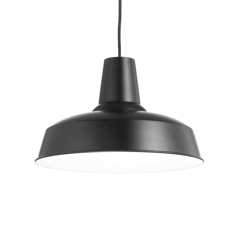 Lustra MOBY Ideal Lux, E27 max 1 x 42W, Negru