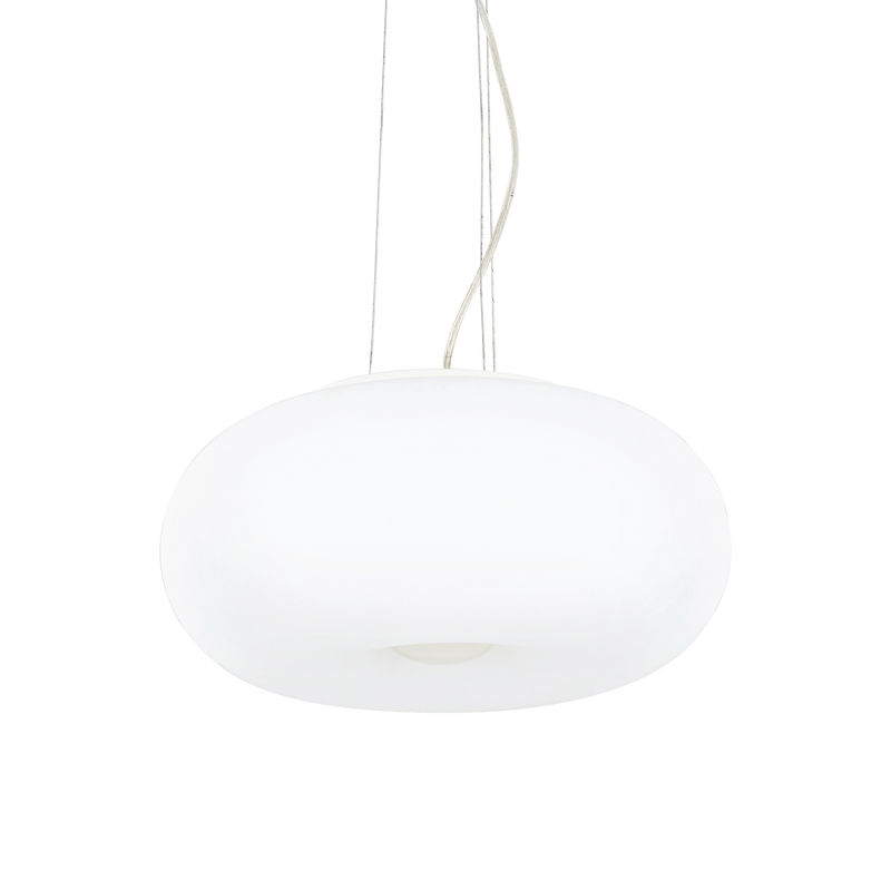 Lustră Ideal Lux Ulisse, Alb, 3xE27, Ø42 cm