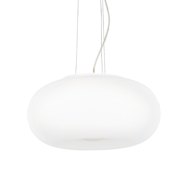 Lustră Ideal Lux Ulisse, Alb, 3xE27, Ø52 cm
