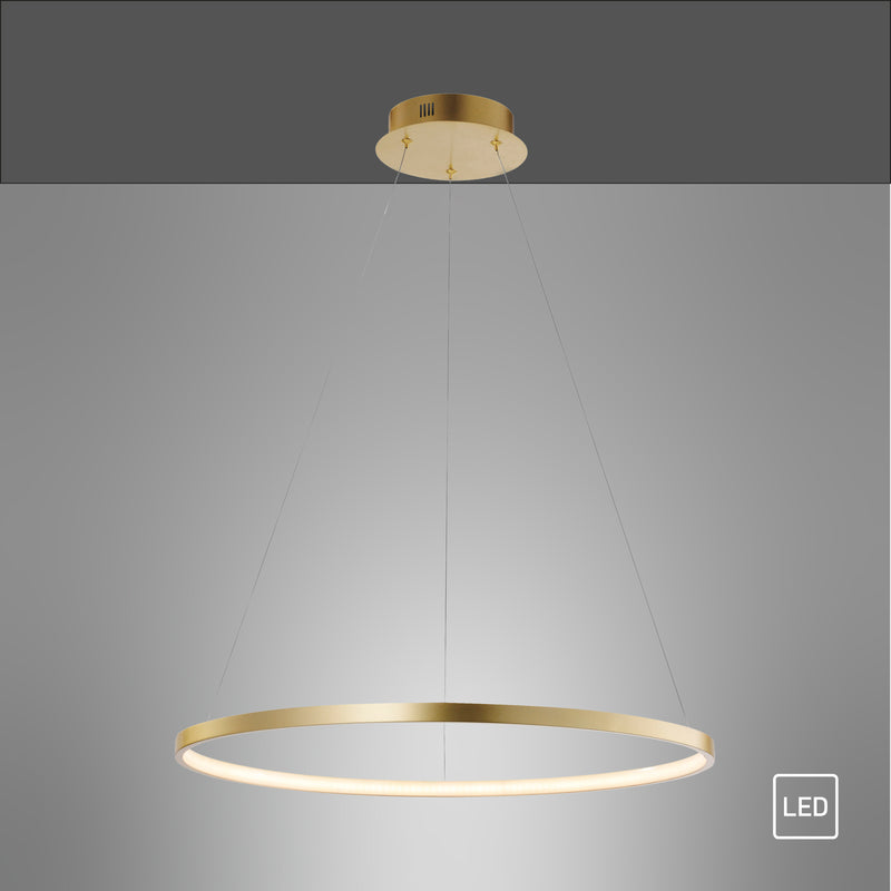 Lustra Paul Neuhaus CIRCLE LED Auriu