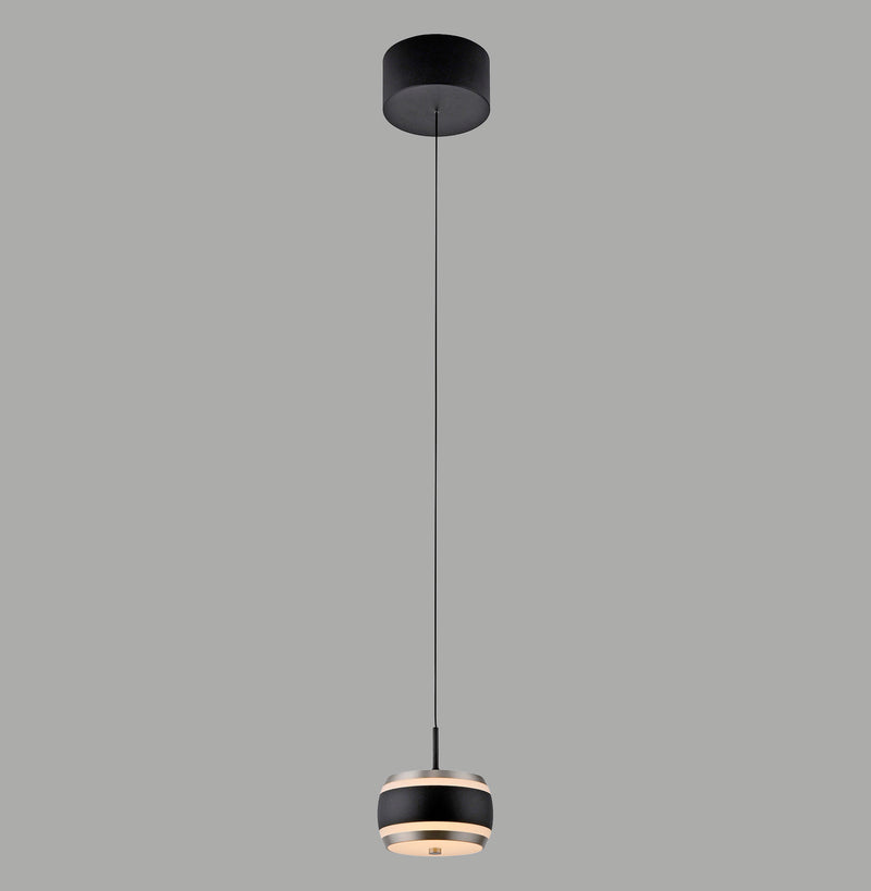 Lustra Paul Neuhaus PURE FALLING RINGS LED Negru