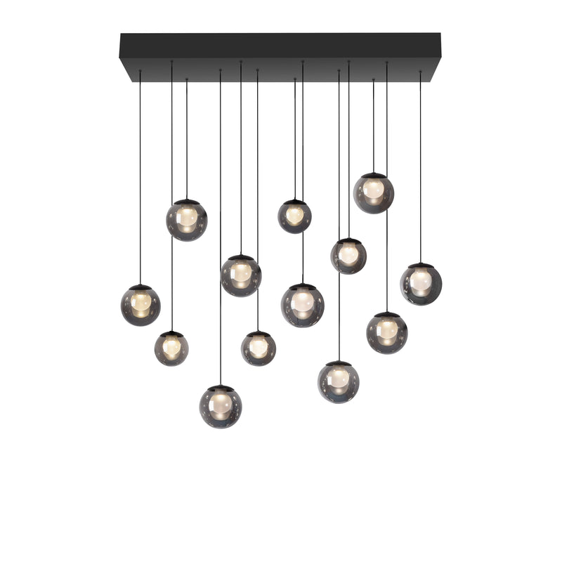 Lustra Paul Neuhaus PURE POPUP 13xLED Gri