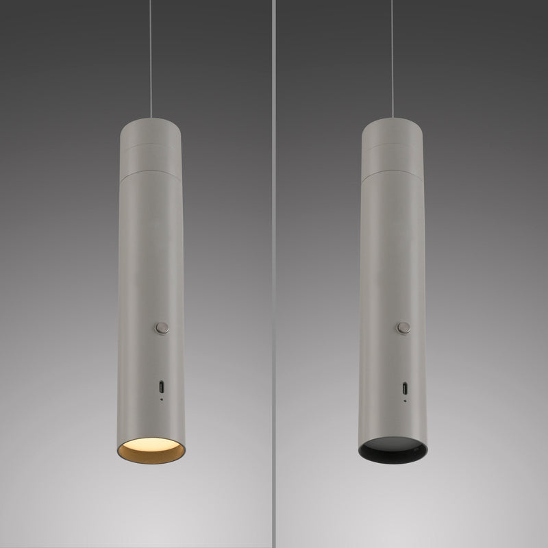 Lustra Paul Neuhaus ATTACH LED Gri