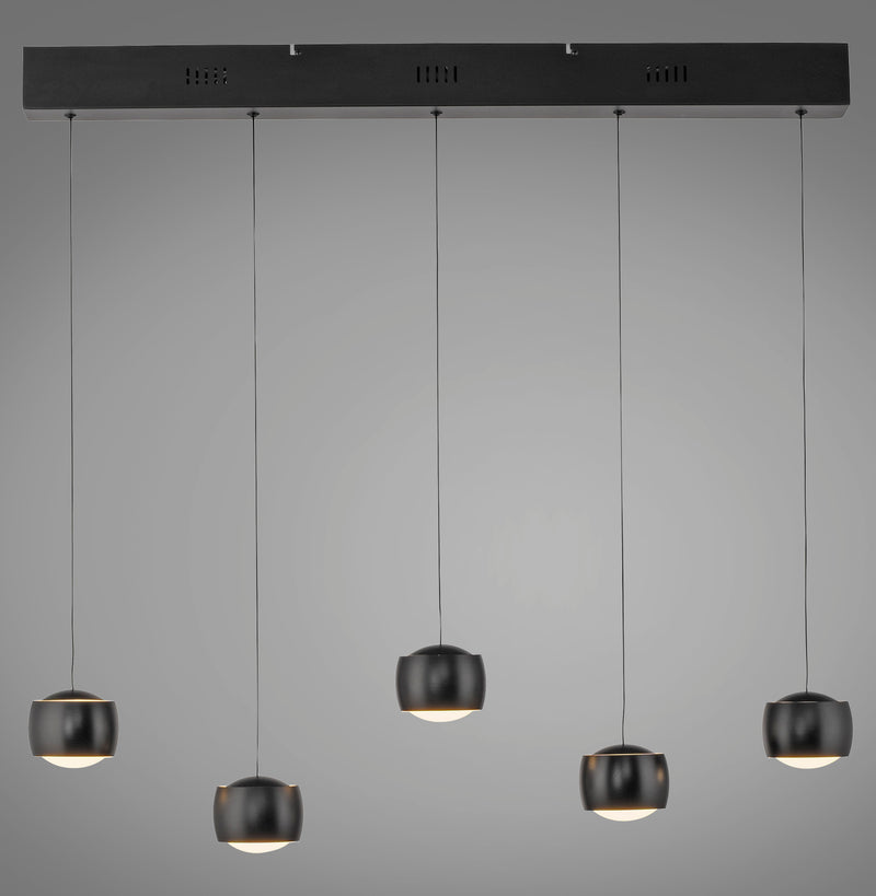 Lustra Paul Neuhaus BALLINI 5xLED Negru