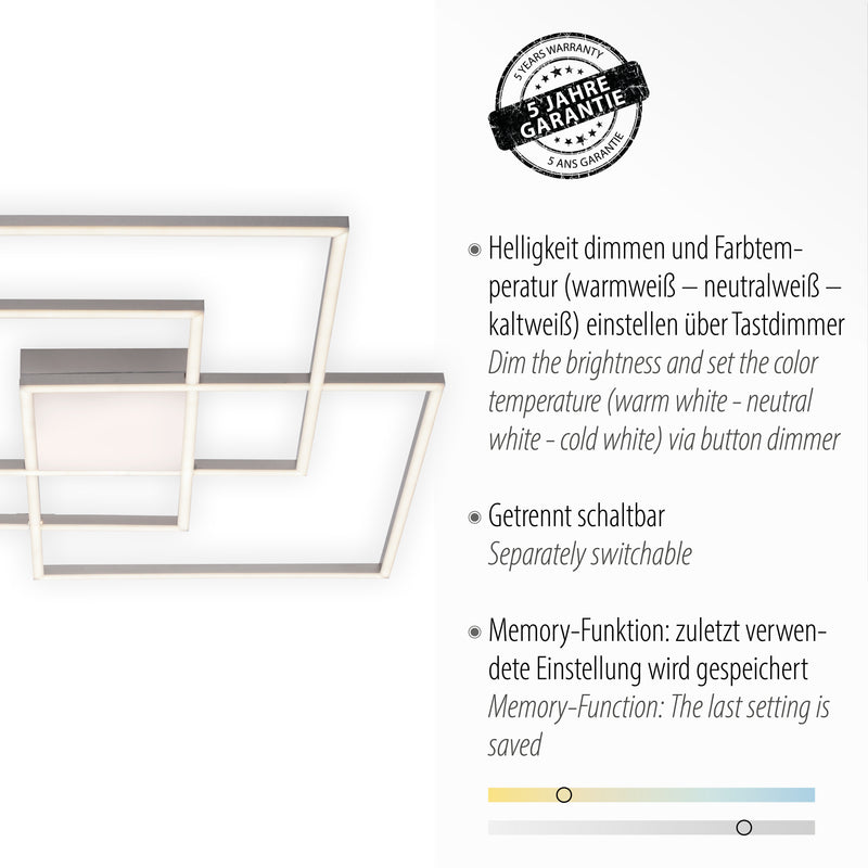Plafoniera Paul Neuhaus ASMIN 4xLED Otel