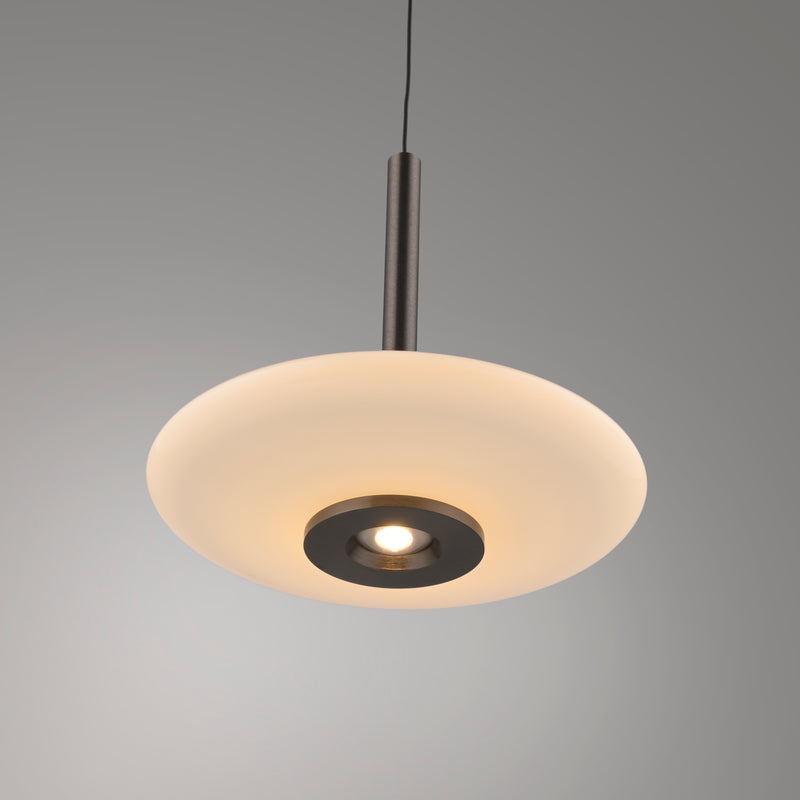 Lustra Paul Neuhaus PURE VITRUM 2xLED Maro Metalic