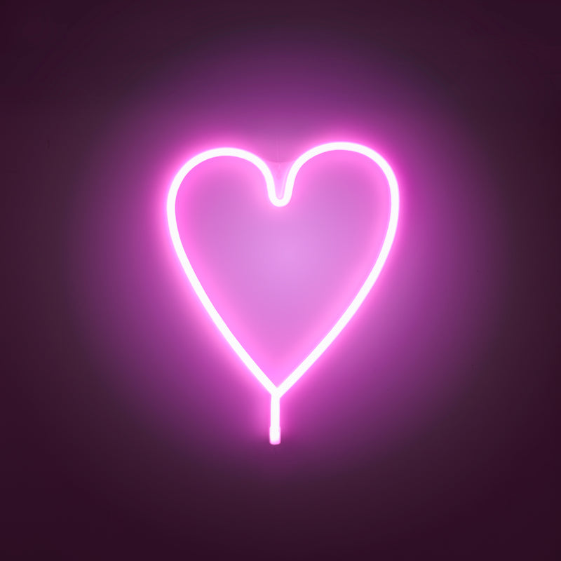 Aplica Paul Neuhaus NEON-HERZ LED Roz