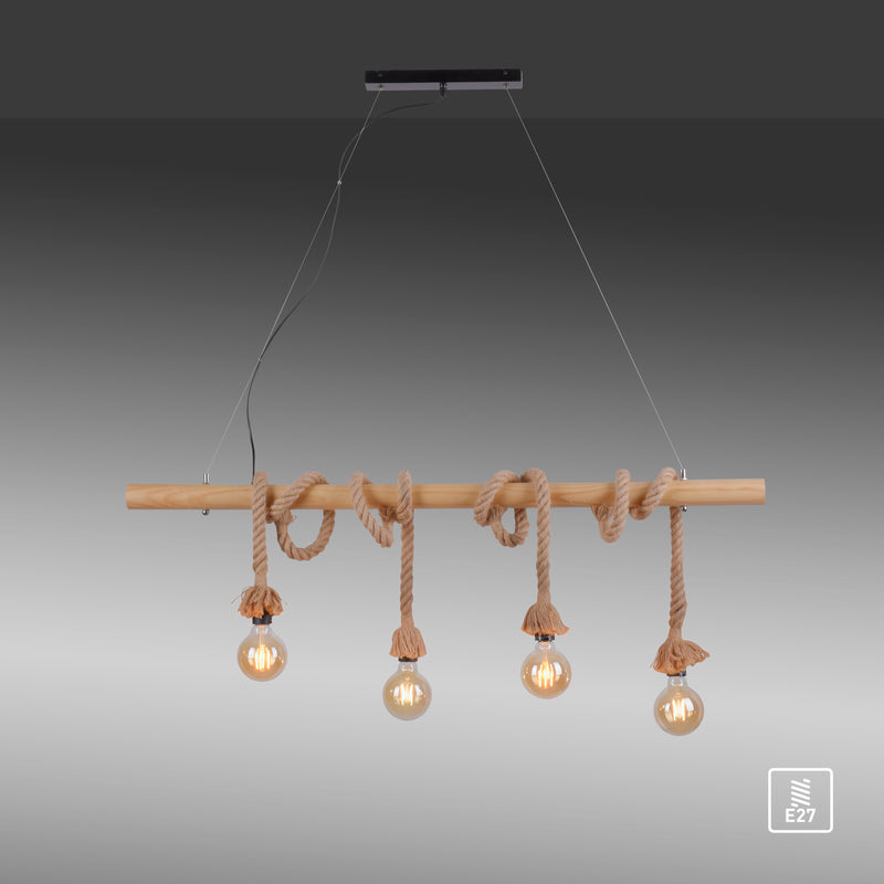 Lustra Paul Neuhaus ROPE 4xE27 Maro